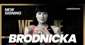 Ewa Brodnicka has signed a multi-fight promotional deal with Matchroom Boxing Photo Credit: Matchroom Boxing