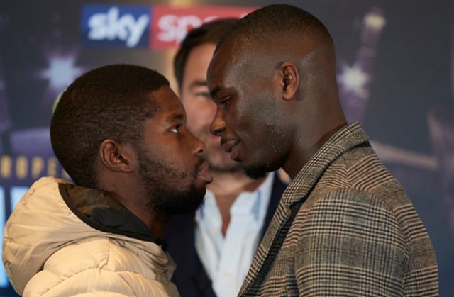 Chris Kongo challenges Luther Clay for his WBO Global Welterweight title on Saturday Photo Credit: Matchroom Boxing