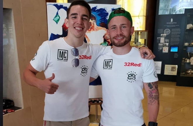 Michael Conlan and Carl Frampton will be the main and co-main event come Saturday night. Photo Credit: Boxing Scene