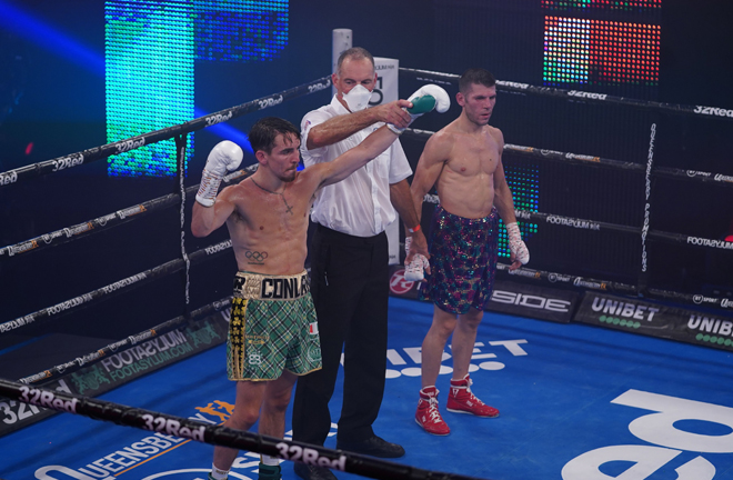 Conlan closed in on a maiden world title shot after victory at York Hall Photo Credit: Queensberry Promotions