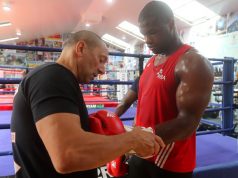 Daniel Dubois alongside coach Martin Bowers have relocated to the new Peacock Gym in Epping Photo Credit: 32 Red