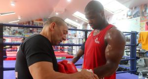 Daniel Dubois alongside coach Martin Bowers have relocated to the new Peacock Gym in Epping Photo Credit: 32 Red