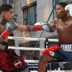 Featherweight Raymond Ford remained undefeated with a shutout win over Eric Manriquez Photo Credit: Ed Mulholland/Matchroom Boxing