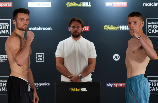 Fowler clashes with Adam Harper on Friday Photo Credit: Mark Robinson/Matchroom Boxing