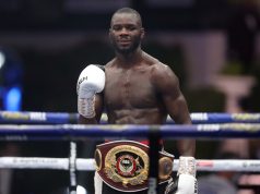 Kongo ripped away the WBO Global Welterweight title Photo Credit: Mark Robinson/Matchroom Boxing