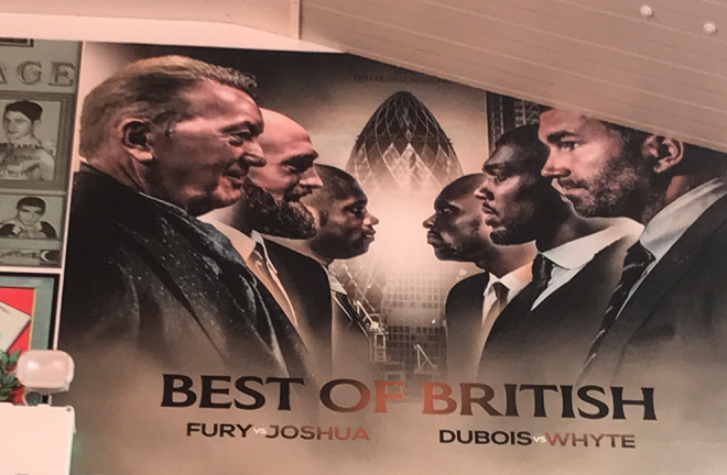 A hint at a possible future Queensberry vs Matchroom event