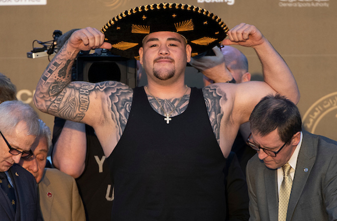 Andy Ruiz Jr is set to make his return to the ring against Chris Arreola in late 2020 Photo Credit: Ian Walton