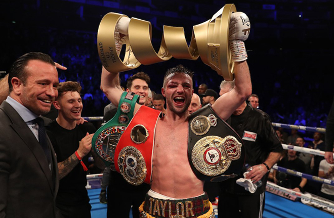 The Californian has closed in on a showdown with fellow unified champion Josh Taylor Photo Credit: Matchroom Boxing