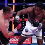 Idris Virgo secured the first KO of his career against Josh Hodgins Photo Credit: Courtesy of Hennessy Sports
