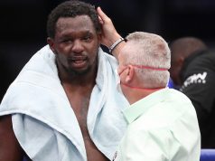 Dillian Whyte has vowed to gain revenge over Alexander Povetkin in rematch later this year Photo Credit: Mark Robinson/Matchroom Boxing
