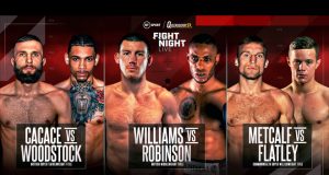 Liam Williams defends his British title against Andrew Robinson on Oct 10 live on BT Sport Photo Credit: Queensberry Promotions