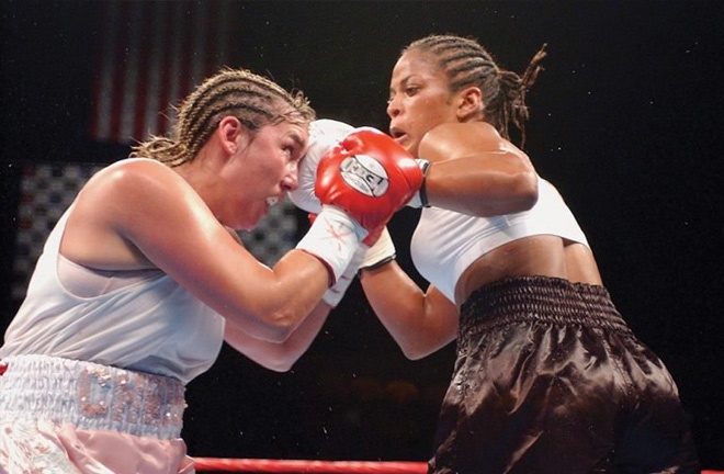 Christy regrets not fighting until the end against Laila Ali, the daughter of Muhammad Ali. Photo Credit: RingTV