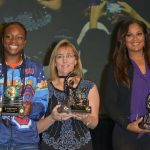 Claressa Shields, Martin and Laila Ali. Three of the best female fighters ever. Photo Credit: The Shadow League