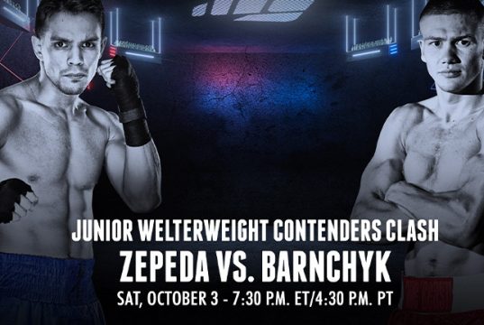 Zepeda and Barnchyk clash in this rescheduled bout. Photo Credit: Top Rank