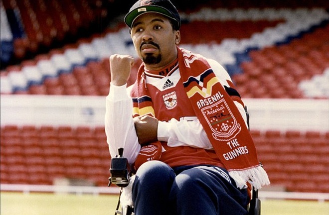 Watson was left in a wheelchair for six years after his final fight in 1991. Photo Credit: The Daily Mail