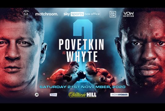 Alexander Povetkin will face Dillian Whyte in an immediate rematch on November 21st Photo Credit: Matchroom Boxing