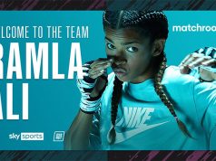 Ramla Ali has signed a deal with Eddie Hearn's Matchroom Boxing.