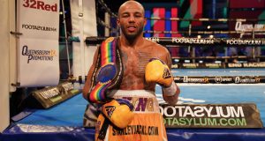 Yarde has set up a showdown with Lyndon Arthur who also beat Spelman in July Photo Credit: Round 'N' Bout Media / Queensberry Promotions