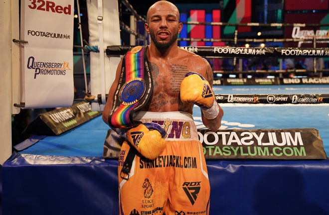 Yarde has set up a showdown with Lyndon Arthur who also beat Spelman in July Photo Credit: Round 'N' Bout Media / Queensberry Promotions