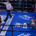 Ionut Baluta stunned David Oliver Joyce to claim the WBO European Super Bantamweight crown in three rounds Photo Credit: Round ‘N’ Bout Media/Queensberry Promotions