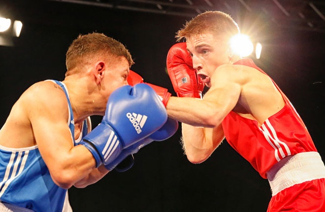 Bateson in his vested fighting days. Photo Credit: Boxing News