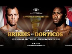 Mairis Briedis will face Yuniel Dorticos in the WBSS Cruiserweight final in Munich on September 26 Photo Credit: WBSS