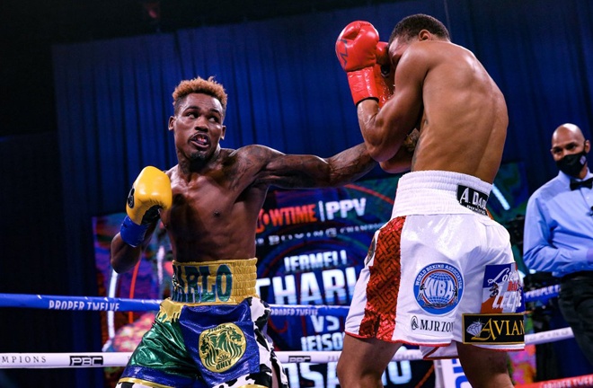 Charlo now holds three of the four world titles at 154lbs Photo Credit: Amanda Westcott / Showtime