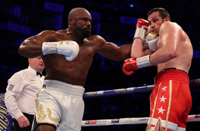 Chisora stopped David Price in four rounds last October Photo Credit: Mark Robinson/Matchroom Boxing