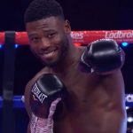 Isaac Chamberlain after his impressive first round KO victory last night.
