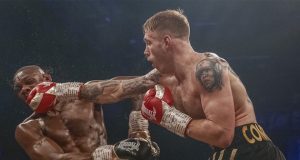 Liam Conroy saw off Andre Sterling to reach the last four Photo Credit: Scott Rawsthorne / MTK Global