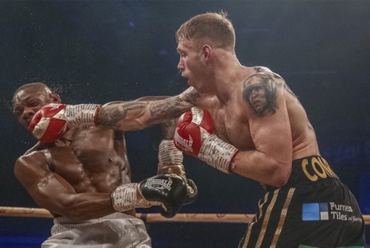 Liam Conroy saw off Andre Sterling to reach the last four Photo Credit: Scott Rawsthorne / MTK Global