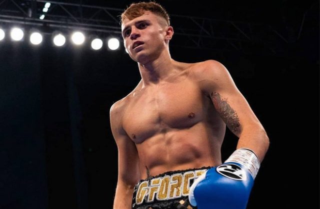 Unbeaten Super-Welterweight George Davey returns to action on Saturday night