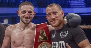 Jazza Dickens has tested positive for COVID-19 and his MTK Golden Contract with Ryan Walsh is off Photo Credit: Scott Rawsthorne / MTK Global