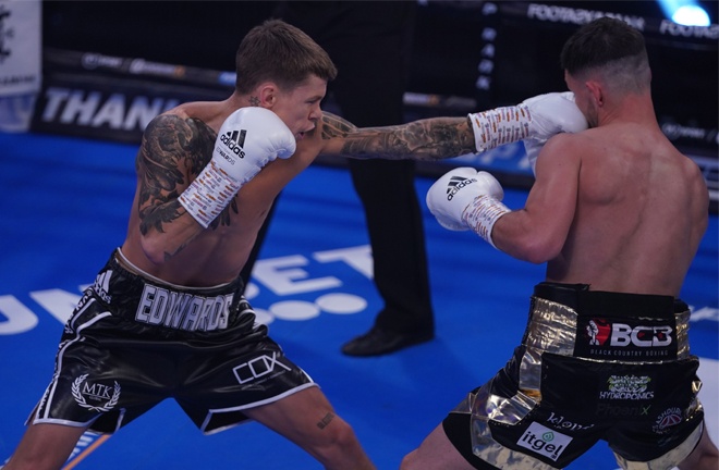 Charlie Edwards battled past the tough Kyle Williams on his Bantamweight bow Photo Credit: Queensberry Promotions