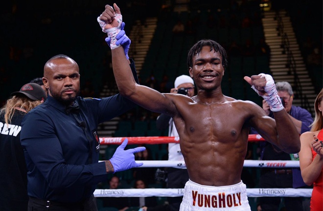 Evan Holyfield is unbeaten in four professional fights Photo Credit: USA TODAY Sports