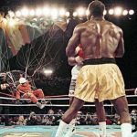 Duva was ringside when the infamous ‘fan man’ landed on the ring apron during the 1993 heavyweight championship rematch between Holyfield and Bowe