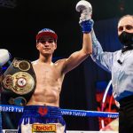 Brandon Figueroa stopped Damien Vazquez in the tenth round to retain his WBA Super Bantamweight crown Photo Credit: Amanda Westcott / Showtime