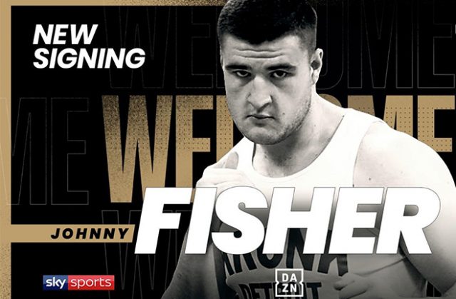 Johnny 'The Romford Bull' Fisher has signed a promotional deal with Matchroom Boxing