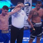 Joshua Frankham won on debut against veteran journeyman Kevin McCauley Photo Credit: Round ‘N’ Bout Media / Queensberry Promotions