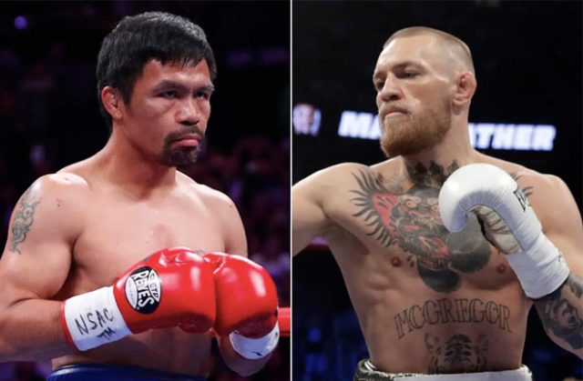 Conor McGregor is set to face Manny Pacquiao in the Middle East in 2021 Photo Credit: John Locher / Isaac Brekken / AP Images via insider.com