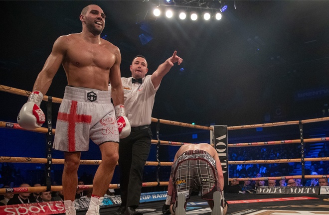 Serge Michel saw off Tommy Philbin to reach the last four Photo Credit: Scott Rawsthorne / MTK Global