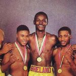 The 1984 stellar USA Olympic team, including Holyfield, Whitaker and Breland all signed with Duva’s Main Events outfit