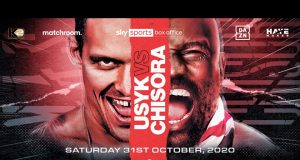 Oleksandr Usyk will finally meet Derek Chisora on October 31 on Sky Sports Box Office and DAZN in the USA Photo Credit: Matchroom Boxing