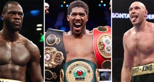 Anthony Joshua says Tyson Fury and Deontay Wilder would not be his toughest opponents Photo Credit: AJ- Mark Robinson/Matchroom Boxing, Fury- Lionel Hahn/PA