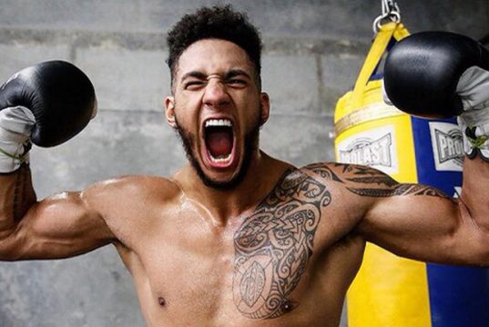 Tony Yoka stopped Johann Duhaupus inside the opening round in France Photo Credit: Boxing Scene