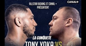 Tony Yoka clashes with Johann Duhaupas in Paris on Friday