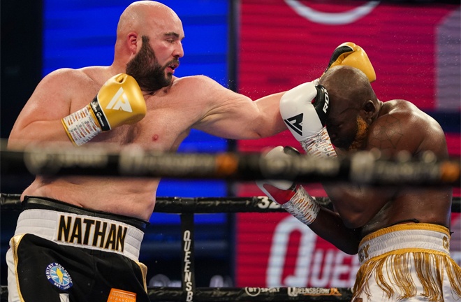 Nathan Gorman returned to winning ways with a routine decision win over Richard Lartey Photo Credit: Round 'N' Bout Media / Queensberry Promotions