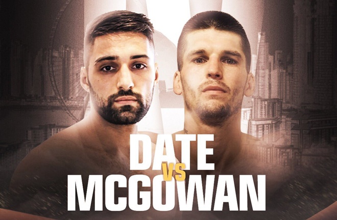 McGowan finds himself a date with Date. Photo Credit: MTK Global