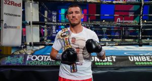 Liam Williams made a successful second defence of his British Middleweight title in London on Saturday Photo Credit: Round 'N' Bout Media / Queensberry Promotions