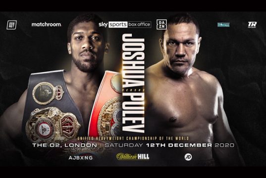 Anthony Joshua will finally meet Kubrat Pulev in London on December 12 Photo Credit: Matchroom Boxing
